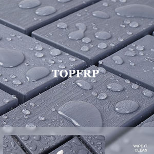 DIY กระเบื้องปูพื้น WPC คอมโพสิตแผ่นประสานกระเบื้องดาดฟ้า - Product Image 3