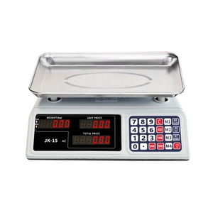 Balance électronique de calcul de prix Veidt 30 kg certifiée OIML, caisse enregistreuse TPV JK-15 pour CAS 30 kg - Product Image 3