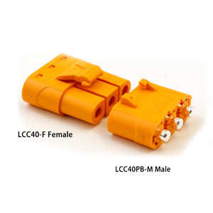 Разъем Amass LCC40-M LCC40-F LCC40, 45А, высокотоковый, штекер-гнездо, 3-контактный кабельный штекер - Product Image 4