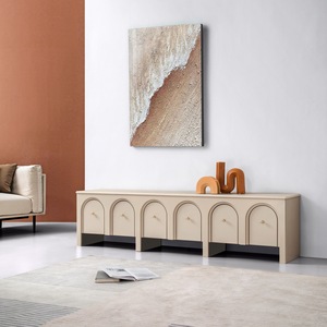 Mueble de <span class=keywords><strong>TV</strong></span> de Madera de Diseño Moderno y Creativo Koya, con Almacenamiento para Espacios Pequeños - Product Image 2