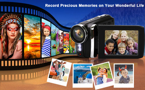 Máy Ghi Âm Di Động HD Loại C Có Thể Sạc Lại Máy Quay Phim 4K Video <span class=keywords><strong>Camera</strong></span> Cho Live Streaming Vlog Chuyên Nghiệp Video Máy Quay Phim - Product Image 5