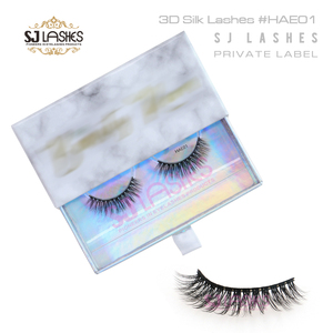 Offre spéciale 3D naturel Vegan bande de soie <span class=keywords><strong>cils</strong></span> Faux 3D Lash <span class=keywords><strong>cils</strong></span> en gros - Product Image 5