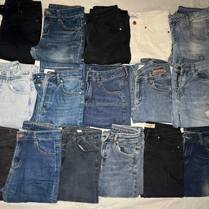 Jeans de Mujer de <span class=keywords><strong>Segunda</strong></span> <span class=keywords><strong>Mano</strong></span> <span class=keywords><strong>C25</strong></span>, Modernos, Cómodos y Económicos, en Varios Tamaños, Lavados y Corte Popular - Product Image 6
