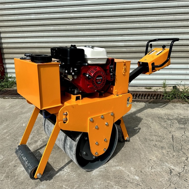Road Roller Walk Behind Mini Vibratory Road Roller 300kg 500kg 800kg 1.5ton Compactor