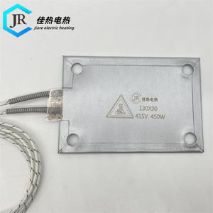 Equipo de calefacción eléctrica de placa calefactora de Mica plana Industrial personalizada de 220V con cable de plomo - Product Image 5