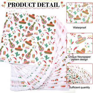 Envoltura <span class=keywords><strong>de</strong></span> papel encerado para alimentos apta para microondas a prueba <span class=keywords><strong>de</strong></span> grasa <span class=keywords><strong>de</strong></span> 2x12 pulgadas personalizada para restaurante <span class=keywords><strong>Burrito</strong></span> - Product Image 4