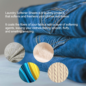Vải làm mềm cho giặt tự nhiên và vải làm sạch Giặt chất tẩy rửa tấm vải làm mềm tấm - Product Image 5