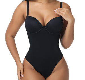 Shapewear pour femmes, contrôle du ventre, corset de compression, <span class=keywords><strong>bustier</strong></span>, body amincissant sans couture, body shaper, coupe ajustée, streetwear - Product Image 3