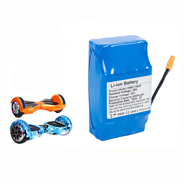 OEM&ODM E Scooter Lithium Battery 36V 4.4Ah10S2P Electric Skateboard Scooter Battery Pack Hoverboard Replacement Battery