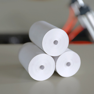 Machine de découpe et de rembobinage de papier pour caisse enregistreuse entièrement automatique à double axe avec moteur à inverseur et PLC importé - Product Image 6