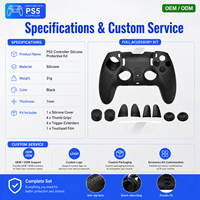 Coque de protection en silicone sans fil à transfert thermique, design personnalisé, marque OEM, pour manette de jeu - Vente Flash