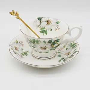 China Quality Sustainable 200ml Bone China Tea Cup Set For Sale