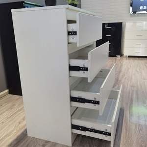 Archivador de <span class=keywords><strong>4</strong></span> <span class=keywords><strong>Cajones</strong></span>, Organizador de <span class=keywords><strong>Cajones</strong></span>, Estilo Nórdico Simple, <span class=keywords><strong>Cajonera</strong></span> <span class=keywords><strong>Blanca</strong></span> - Product Image 4