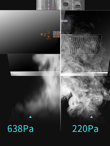 Campana extractora de succión lateral montada <span class=keywords><strong>en</strong></span> <span class=keywords><strong>la</strong></span> <span class=keywords><strong>pared</strong></span>, para cocina, paquete doméstico - Product Image 4