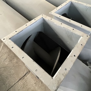 Rubberen Band Buis Schroef Transportband Met Vluchtschroef Voor Fabriek Poeders Transport - Product Image 3