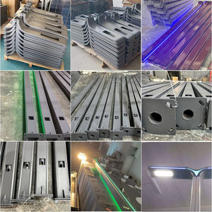 Jm Solar Street <b>Light</b> 3 Meter Led <b>Light</b> Source Remote Control Outdoor Garden Lighting - Product Image 4