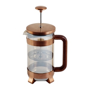 Cafetera Francesa de Vidrio de Borosilicato Grueso Resistente al Calor para Café en Frío, Capacidad de 350/1000 ml - Product Image 1