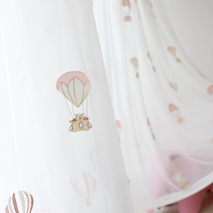 <span class=keywords><strong>Tende</strong></span> <span class=keywords><strong>per</strong></span> Bambini in Tulle Ricamato Innermor, Motivo Orsetto dei Sogni, Bianche, <span class=keywords><strong>per</strong></span> Camera da Letto, Tenda 3D <span class=keywords><strong>per</strong></span> Soggiorno, Trasparente, Pronta all'Uso - Product Image 4