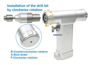 Veterinair multifunctioneel boor- en zaagsysteem, medische elektrische orthopedische boormachine voor orthopedische elektrische gereedschappen - Product Image 4