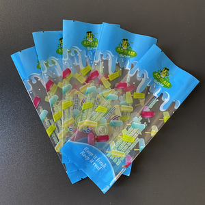 Sacs à sucettes glacées en plastique PE laminé imprimés en couleur avec logo personnalisé OEM, scellés au dos, résistants à l'humidité, pour crème glacée, aliments pour animaux de compagnie, <span class=keywords><strong>chips</strong></span> de pommes de terre - Product Image 1