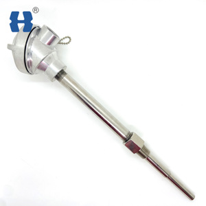 1200c sonda in acciaio inox ad alta temperatura sensore industria K tipo termocoppia con spina - Product Image 4