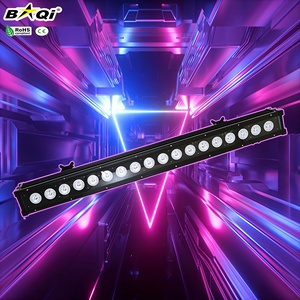 Proyector de Pared LED 4 en 1 de Alto Brillo, 18 Piezas, Multifunción, Color Wash, Flash, Control DMX, Iluminación Profesional para Escenarios - Product Image 1