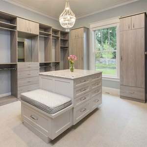 Dressing sur mesure avec organisateur de garde-robe créatif pour chambre à coucher - Product Image 6