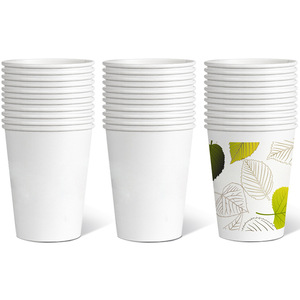 Custom Design Paper Drink Cup Single Wall Paper Cups Disposable Paper Cups for Hot Drinks