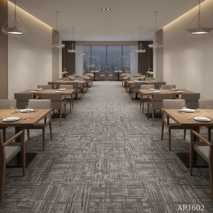 Dalles de moquette de bureau 50x50, insonorisation, prix bas, dalles de moquette bon marché, revêtement de <span class=keywords><strong>sol</strong></span> de bureau, dalles de moquette carrées de luxe pour usage commercial - Product Image 5