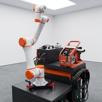 Lengan Robot Kolaboratif 6-Axis SteviS, Beban Angkut 10kg, Jangkauan 875-1400mm, Cobot Industri, PLC, Bantalan Baja Tahan Karat, Pick and Place