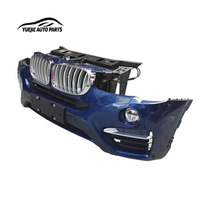 Kit complet de pare-chocs avant pour <span class=keywords><strong>BMW</strong></span> X4 F26, comprenant le capot avant et le kit de ventilateur électronique du radiateur. - Product Image 3