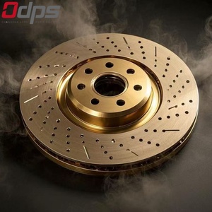 43206-CK000 perforato e ventilato freno posteriore disco/freno rotore 308mm senza polvere e durevole per Infiniti - Product Image 2