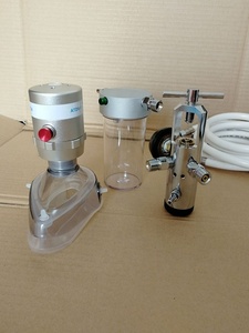 Jarra de succión médica CPR set Válvula de demanda de respiración de oxígeno con regulador de latón CGA870 para cilindro - Product Image 3