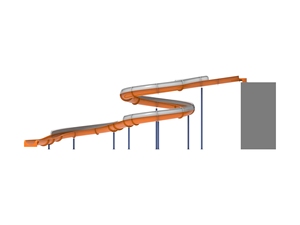 खुले समुद्र के थोक वाणिज्यिक वाटरस्लाइड के लिए जल पार्क उपकरण - Product Image 4