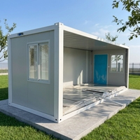 Maison conteneur pliable sur mesure à prix d'usine, cabine modulaire moderne certifiée CE pour unité de glamping, dortoir de travailleurs, lodge