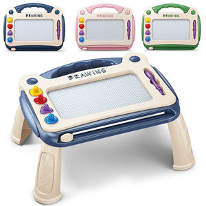 Mainan lukisan grafiti magnetik ABS plastik kartun kustom pabrik Tiongkok papan gambar grafiti edukasi dini Puzzle warna - Product Image 2