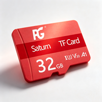 Carte mémoire Flash TF V30, carte mémoire en plastique haute vitesse pour appareil photo, téléphone, tablette, PC