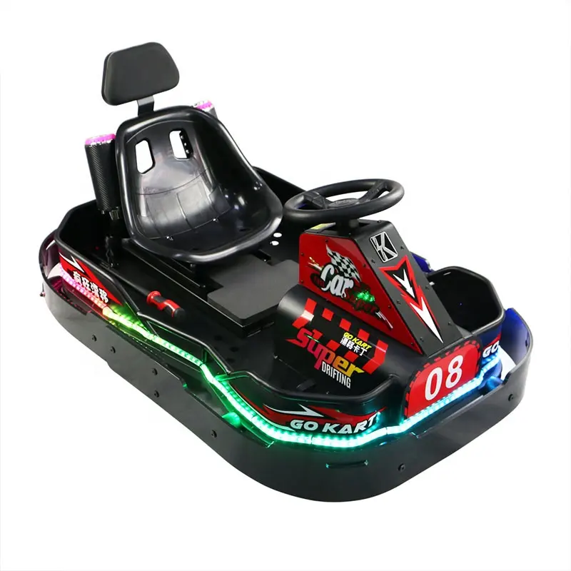 Pengxing Populaire 36V 500W Go Karts Met Bumper Voor Volwassenen Go Cart Elektrische Karting Auto 'S Batterij Go Kart Batterij Botsauto 'S