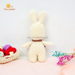 Amigurumi Crochet Bé Đồ Chơi Thú Nhồi Bông Handmade Búp Bê <span class=keywords><strong>Mini</strong></span> Phục Sinh <span class=keywords><strong>Bunny</strong></span> <span class=keywords><strong>Rabbit</strong></span> - Product Image 6
