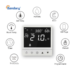 Thermostat de chaudière à gaz 16A, <span class=keywords><strong>chauffe</strong></span>-<span class=keywords><strong>eau</strong></span>, chauffage électrique, thermostat intelligent Tuya pour chauffage au sol, thermostat d'ambiance <span class=keywords><strong>WIFI</strong></span> pour le chauffage - Product Image 4
