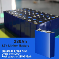 Sel Baterai LiFePO4 Solid State Tenaga Surya DIY Murah 3.2V 200Ah Prismatic 640Wh 4000 Siklus Bebas Perawatan 60 Bulan