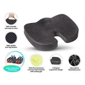 عرض خاص وسادة مكتب عالية الجودة مريحة Coccyx مع مخصص للبيع بالجملة - Product Image 2