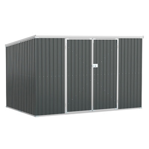 Jardín al aire libre Patio trasero Bicicleta Cobertizo Casa Grande Impermeable Metal Aluminio Herramienta Cobertizo de almacenamiento - Product Image 1