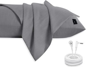 Drap plat <span class=keywords><strong>de</strong></span> mise à la <span class=keywords><strong>terre</strong></span> ESD EARTHING 5% fibre d'argent 95% drap <span class=keywords><strong>de</strong></span> lit <span class=keywords><strong>de</strong></span> mise à la <span class=keywords><strong>terre</strong></span> en fibre <span class=keywords><strong>de</strong></span> coton pour un meilleur sommeil Protection EMF - Product Image 5