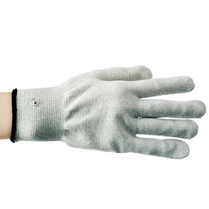 Silver Fibre Conductive Gloves Rehabilitation <strong>Physiotherapy</strong> <strong>Electrotherapy</strong> Gloves - Product Image 6