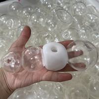 Coque de balle creuse en TPR, peau de jouet souple à remplir soi-même pour bricolage, vente en gros