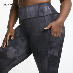 OEM PANTHER Grande Taille Disponible Impression Numérique Sous-vêtements de Sport Ensemble Yoga Stretch Respirant Collants de Sport pour Femmes Leggings - Product Image 6