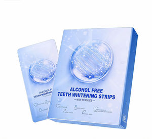 Tiras Blanqueadoras Dentales de <span class=keywords><strong>Quinta</strong></span> Generación a Base de Agua, Sin Alcohol, Aptas para Goma de Mascar, Baja Sensibilidad y Baja Irritación - Product Image 1