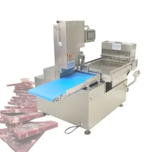 Grande sega a nastro automatica segatrice per carne macellaio attrezzatura per carne di maiale sega per ossa taglierina per carne di manzo