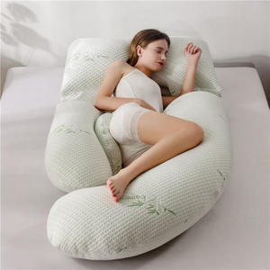 Embarazo de alta calidad nueva tela de punto capa de aire ajustable enfermería U G H J almohada de maternidad para mujeres embarazadas - Product Image 3